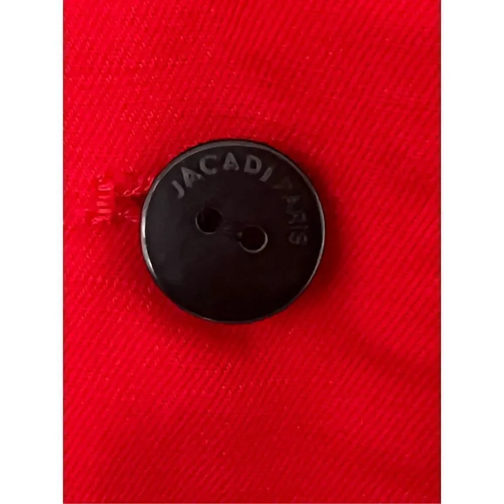 Girls Jacardi red jacket sz 12